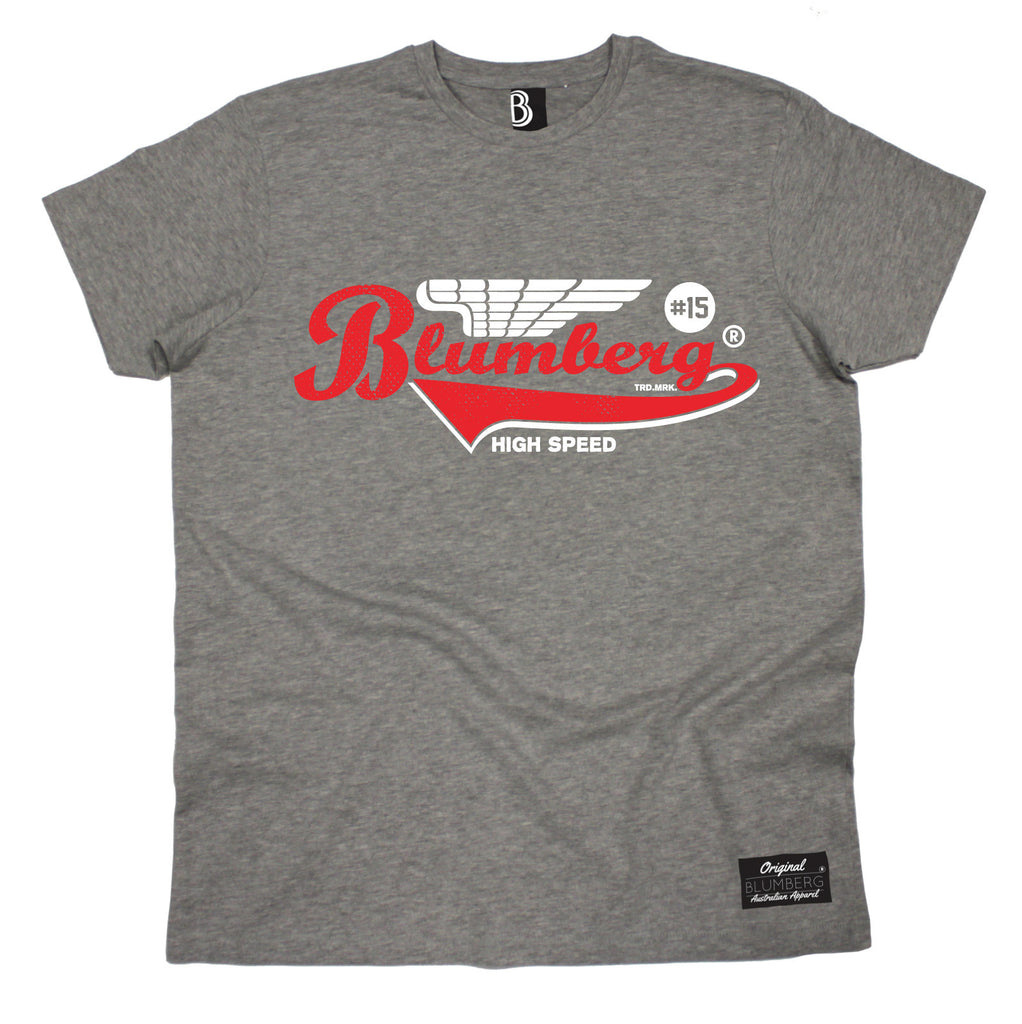 Blumberg Men's Blumberg Red Wing #15 High Speed Premium T-Shirt
