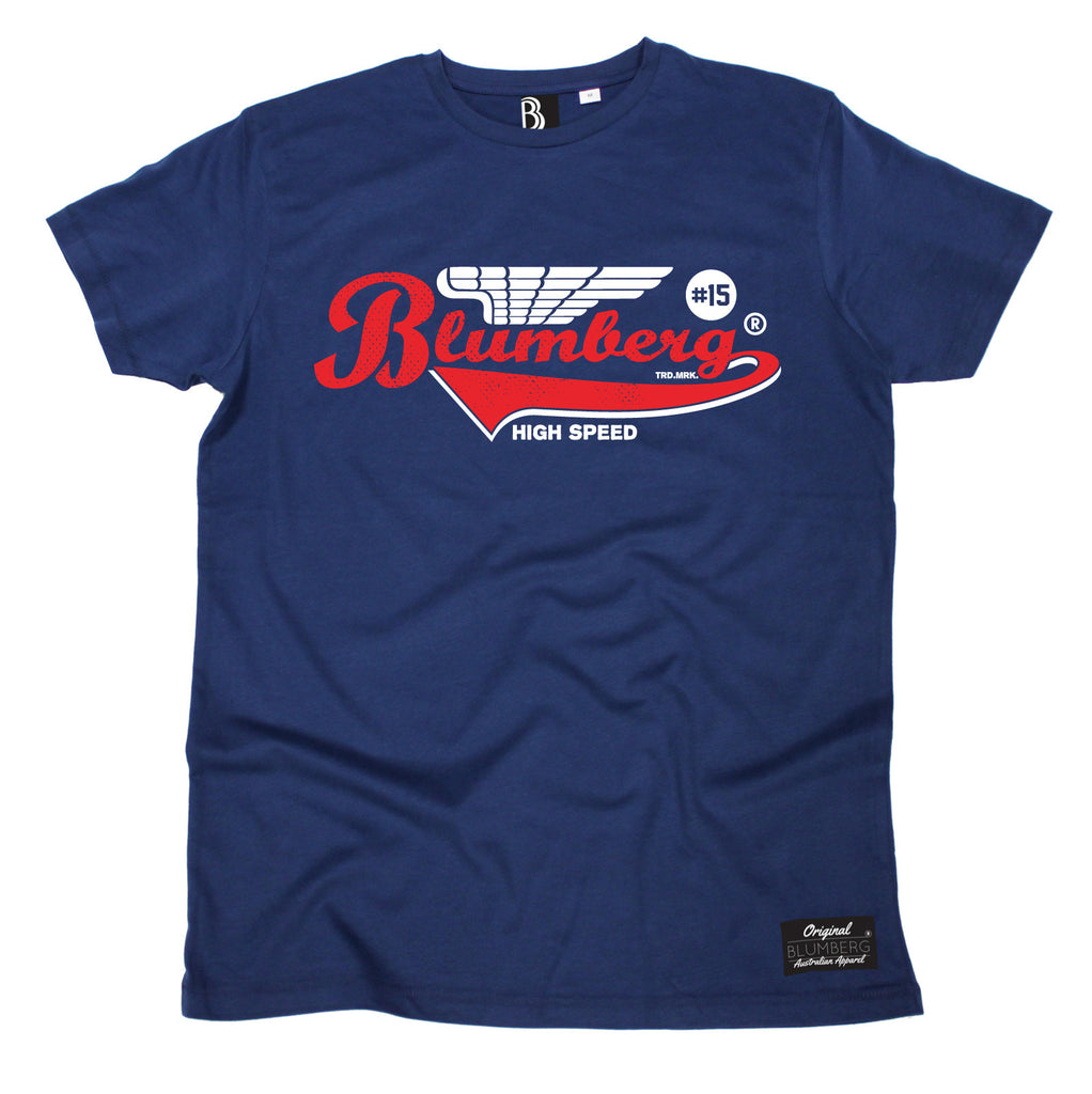 Blumberg Men's Blumberg Red Wing #15 High Speed Premium T-Shirt