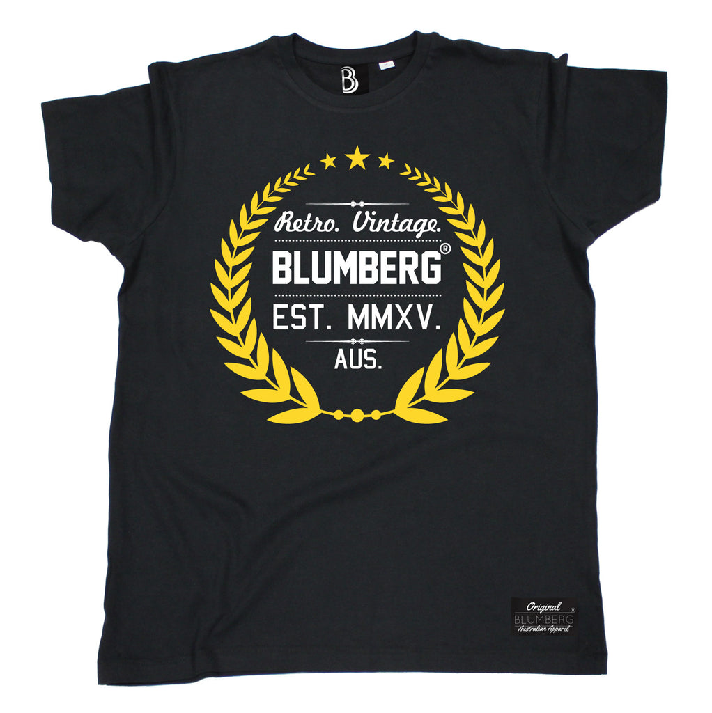 Men's Retro Vintage Blumberg Est MMXV Aus Premium T-Shirt