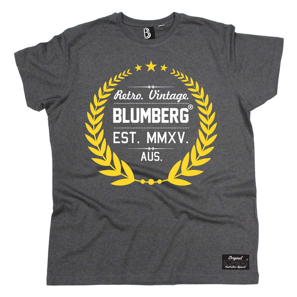 Men's Retro Vintage Blumberg Est MMXV Aus Premium T-Shirt