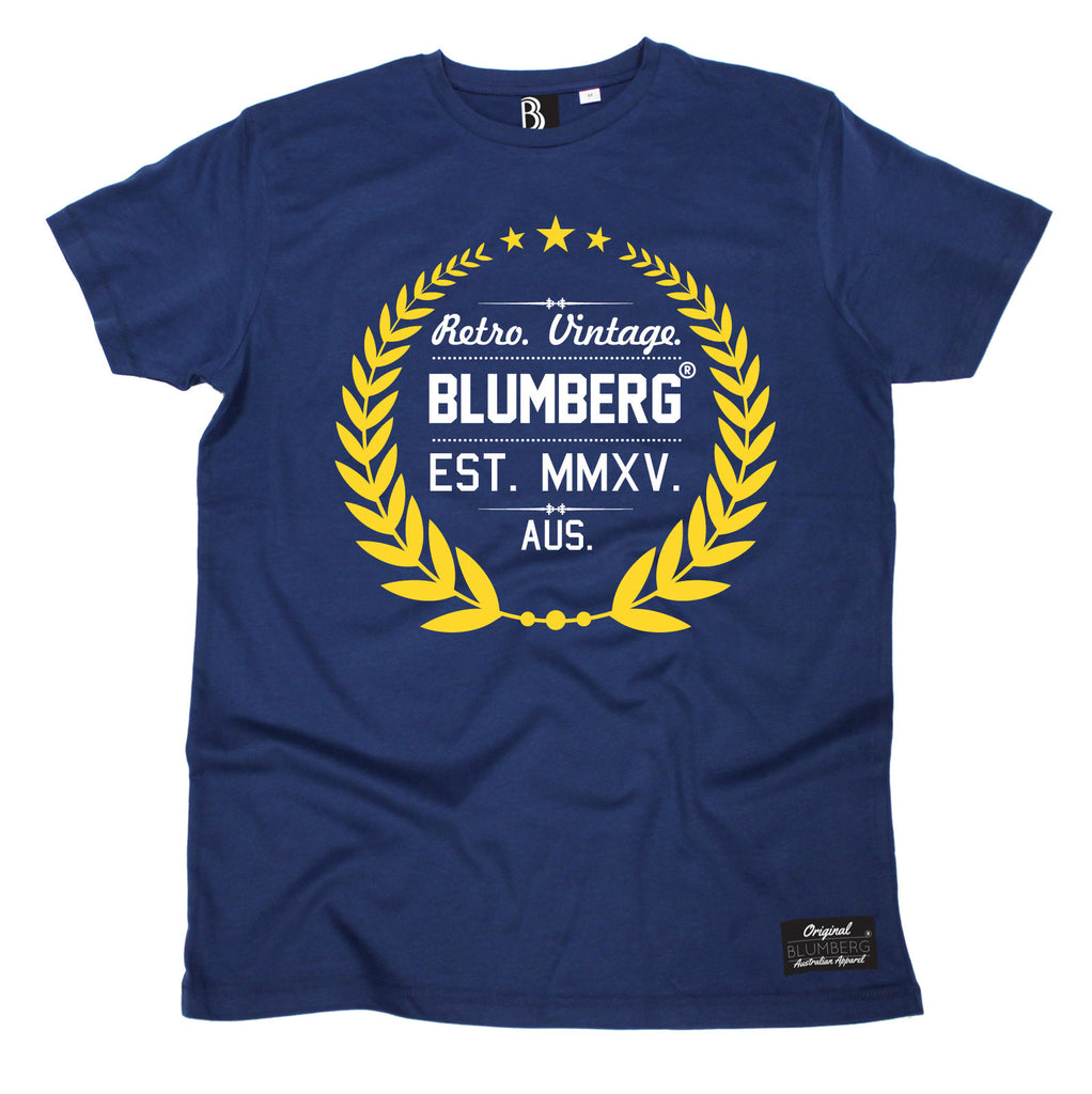 Men's Retro Vintage Blumberg Est MMXV Aus Premium T-Shirt