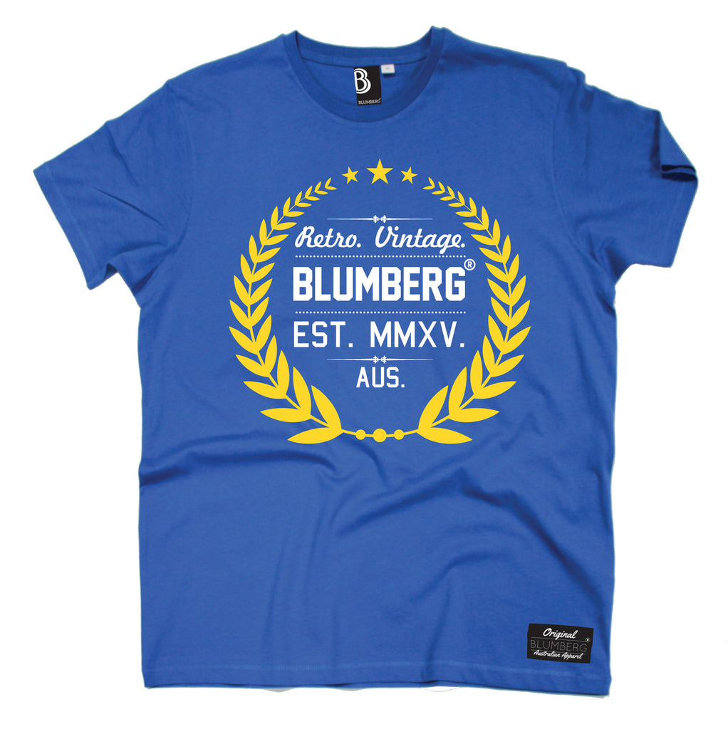 Men's Retro Vintage Blumberg Est MMXV Aus Premium T-Shirt