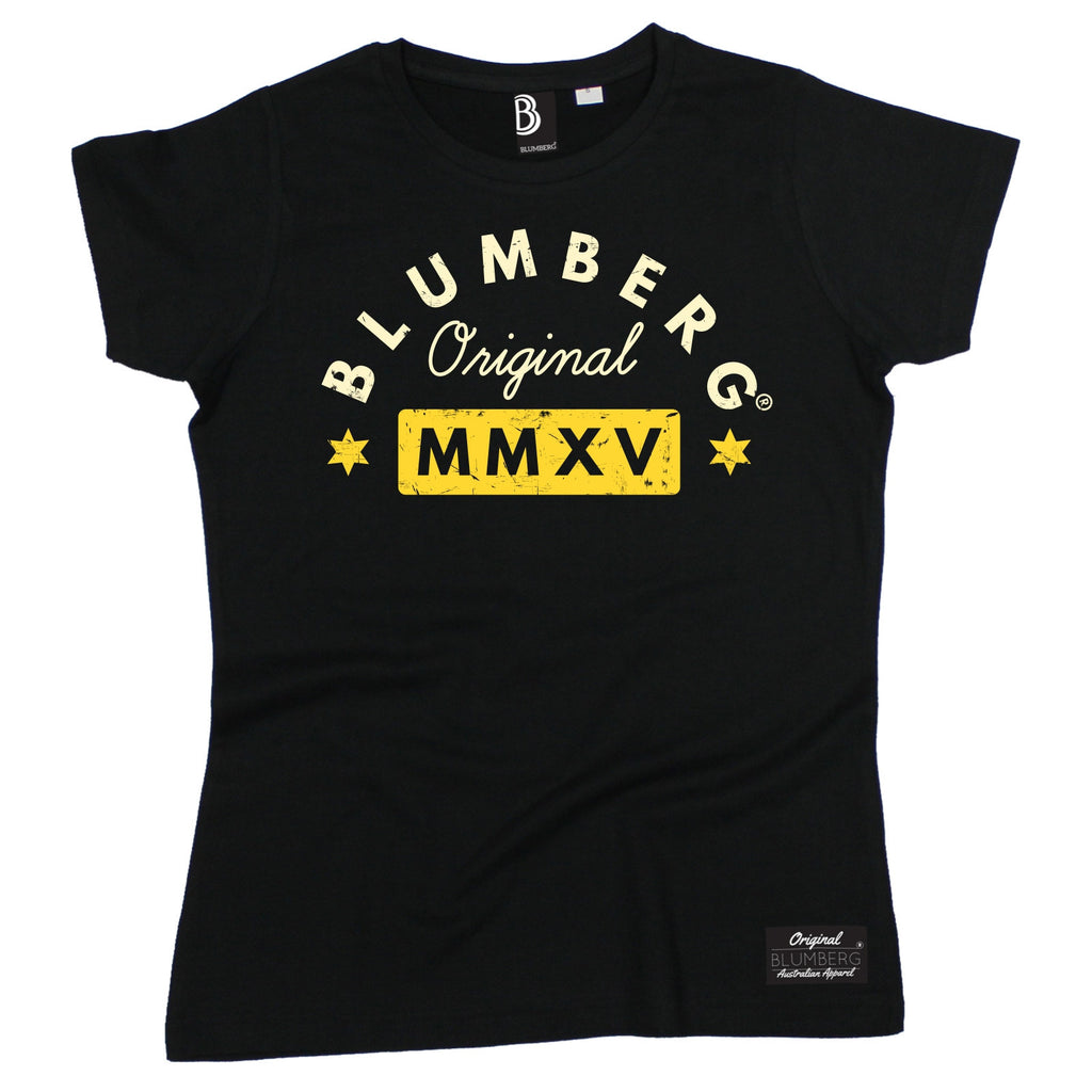 Women's Blumberg Original MMXV Yellow Design - Premium T-Shirt