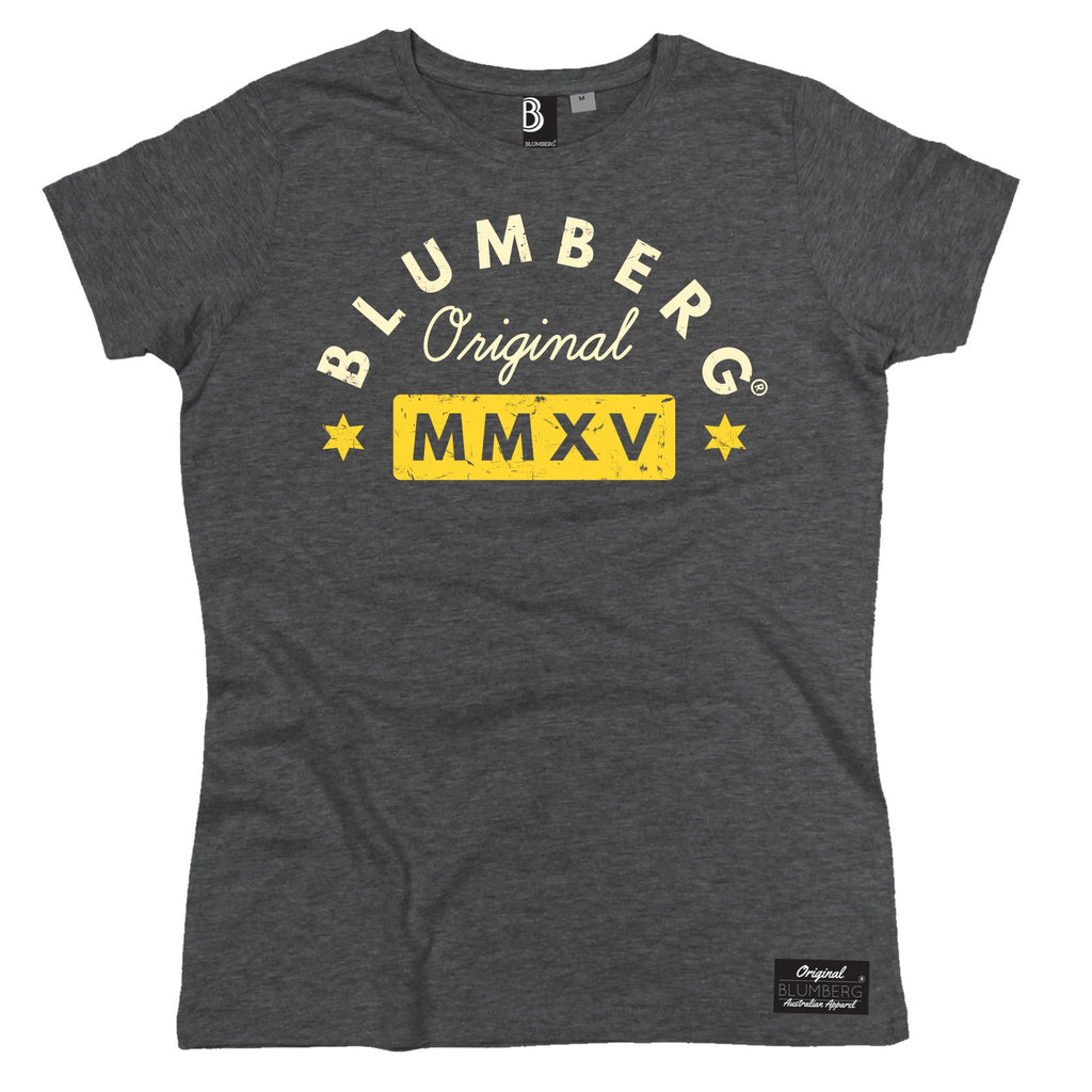 Women's Blumberg Original MMXV Yellow Design - Premium T-Shirt