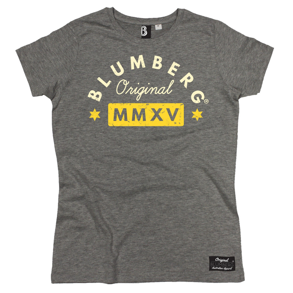 Women's Blumberg Original MMXV Yellow Design - Premium T-Shirt