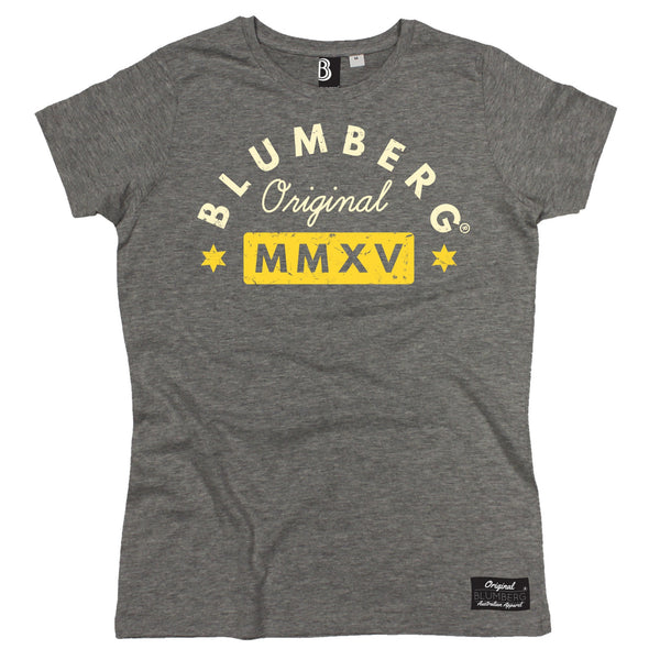 Women's Blumberg Original MMXV Yellow Design - Premium T-Shirt