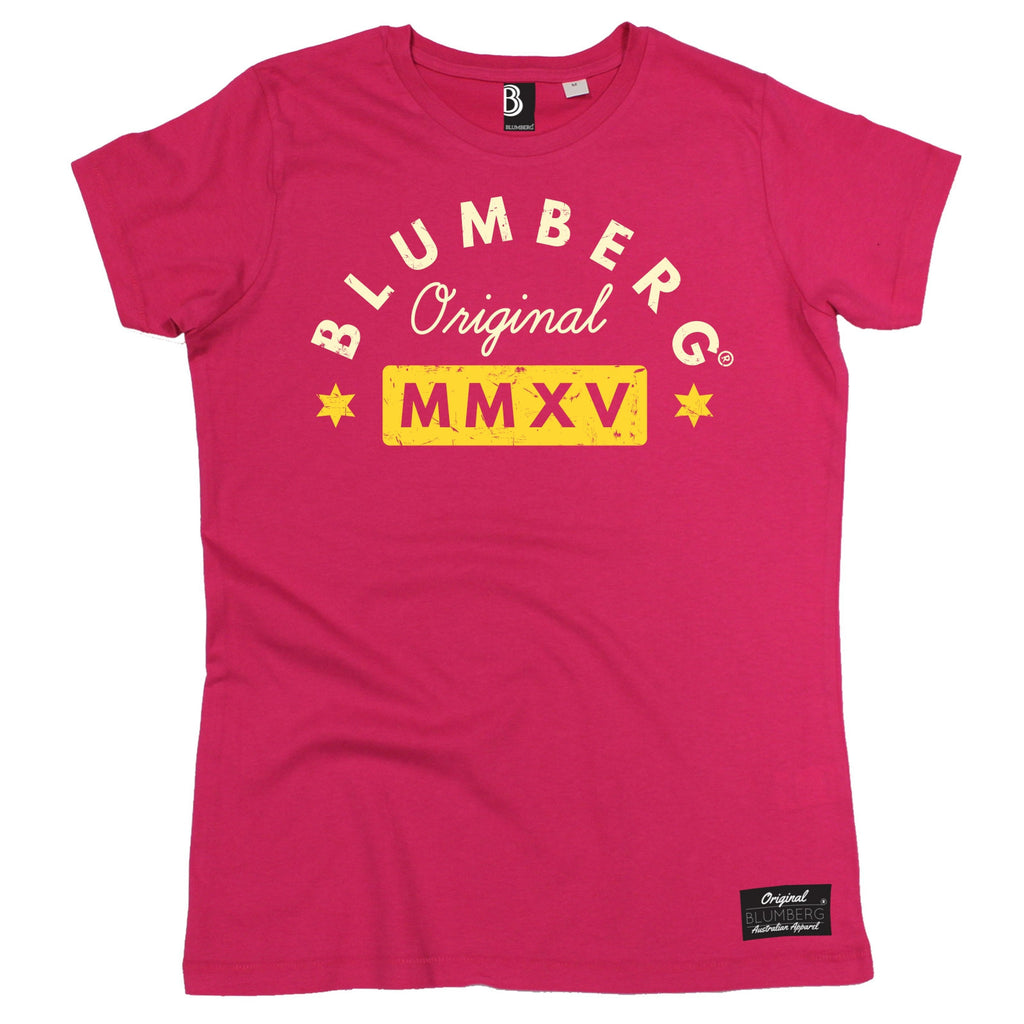 Women's Blumberg Original MMXV Yellow Design - Premium T-Shirt