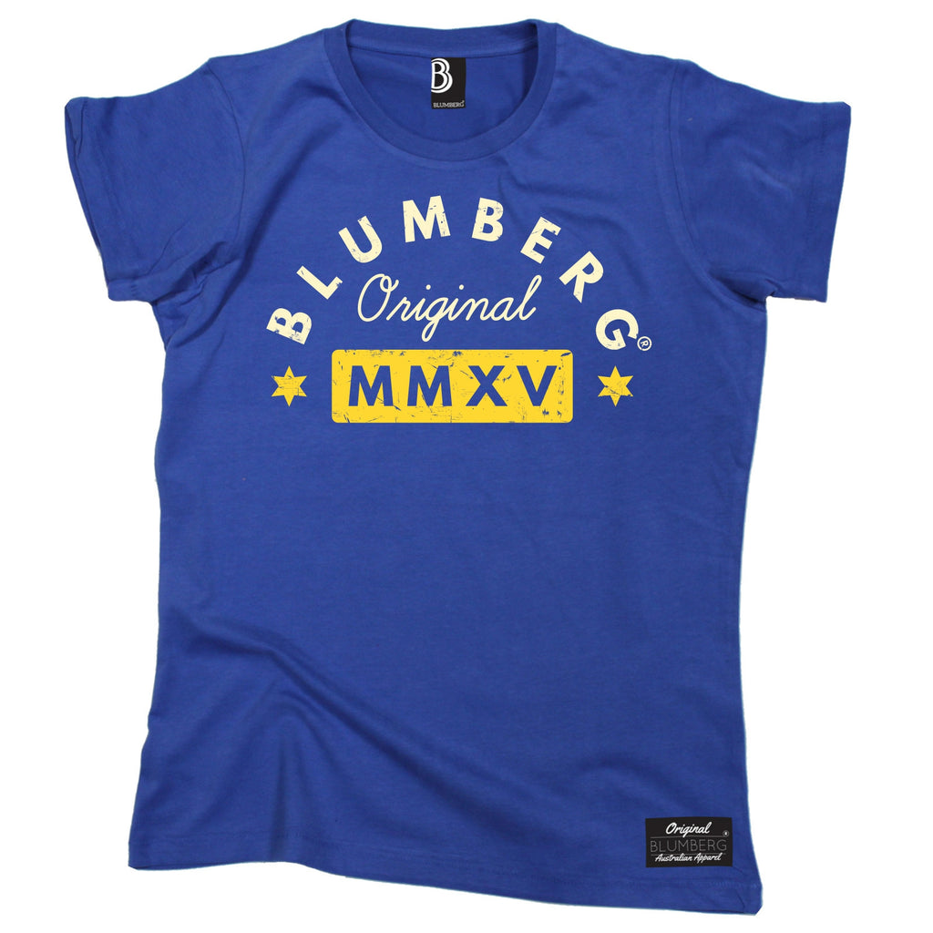 Women's Blumberg Original MMXV Yellow Design - Premium T-Shirt