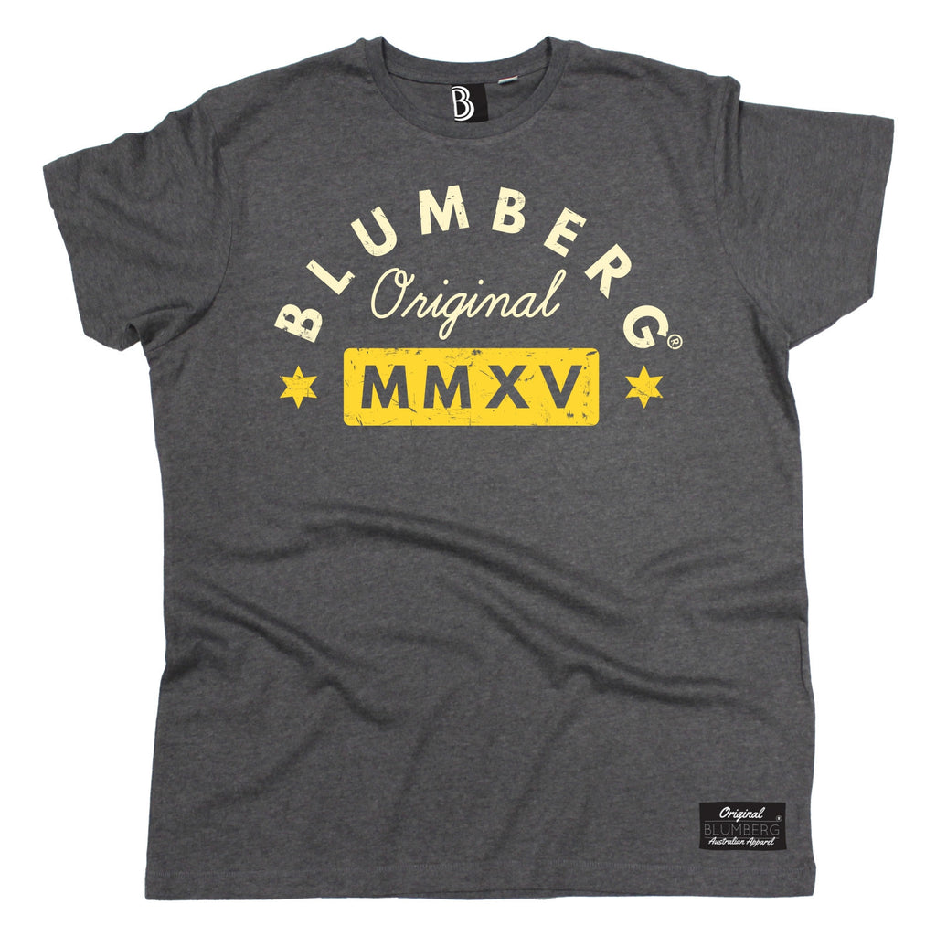 Men's Blumberg Original MMXV Yellow Design Premium T-Shirt