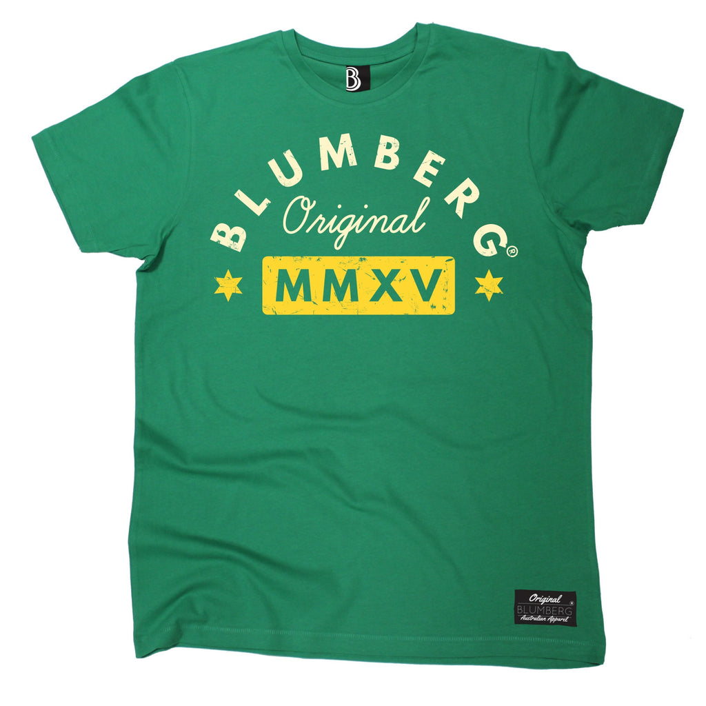 Men's Blumberg Original MMXV Yellow Design Premium T-Shirt