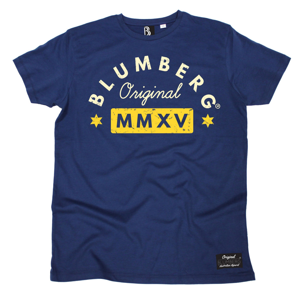 Men's Blumberg Original MMXV Yellow Design Premium T-Shirt