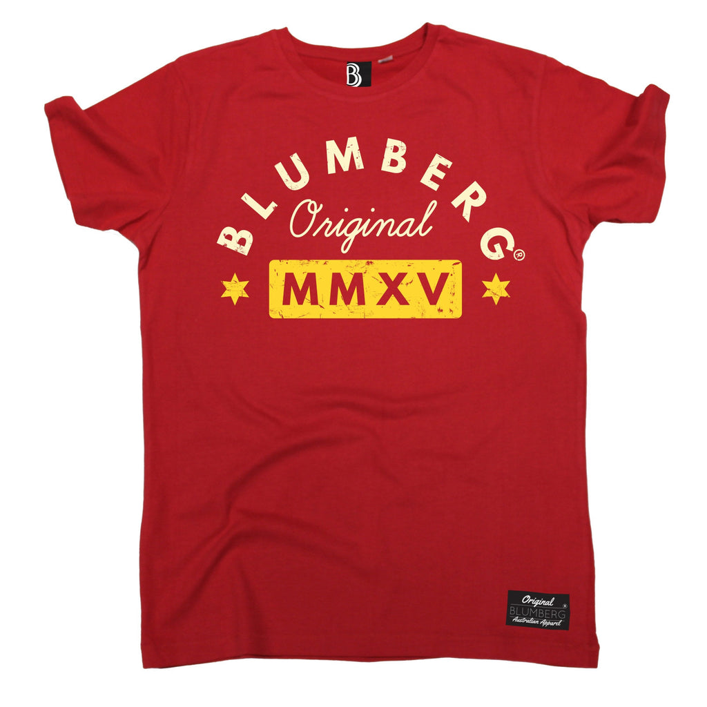Men's Blumberg Original MMXV Yellow Design Premium T-Shirt