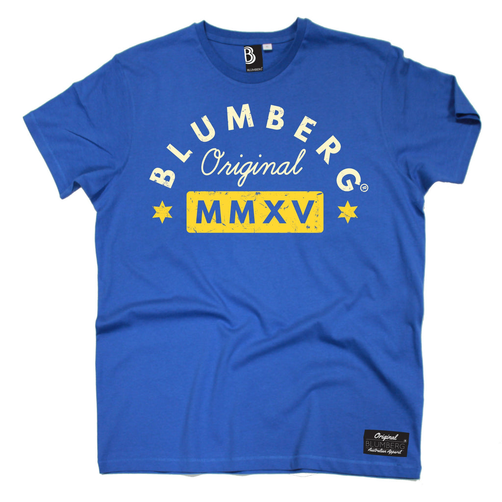 Men's Blumberg Original MMXV Yellow Design Premium T-Shirt