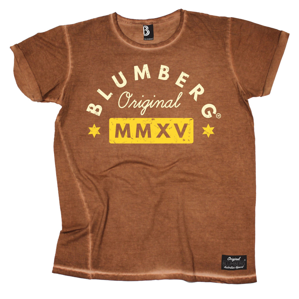 Men's Blumberg Original MMXV Yellow Design Premium T-Shirt