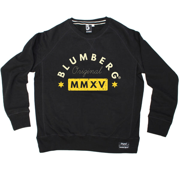 Blumberg Australia Men's Original MMXV Yellow Design Premium Sweatshirt