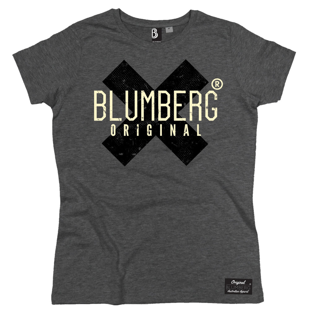 Women's Blumberg Original Black X Design - Premium T-Shirt