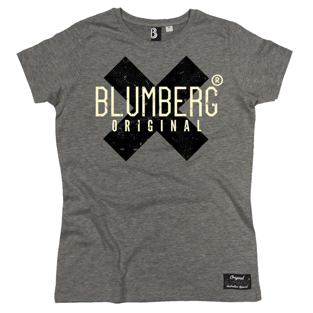 Women's Blumberg Original Black X Design - Premium T-Shirt