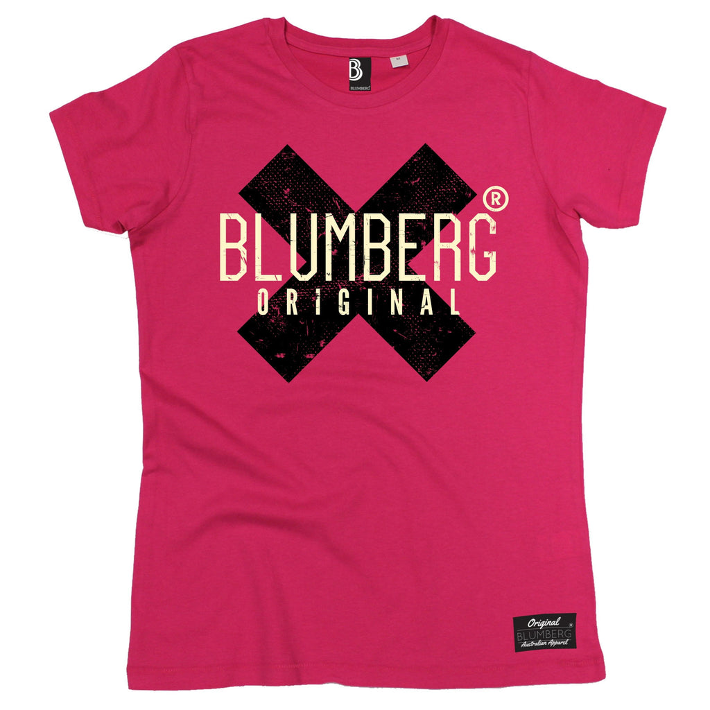 Women's Blumberg Original Black X Design - Premium T-Shirt