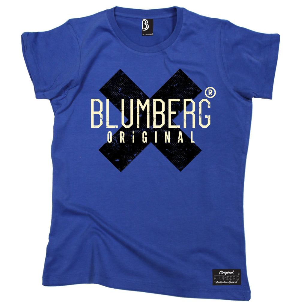 Women's Blumberg Original Black X Design - Premium T-Shirt