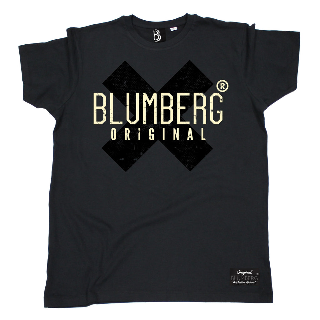 Men's Blumberg Original Black X Design Premium T-Shirt