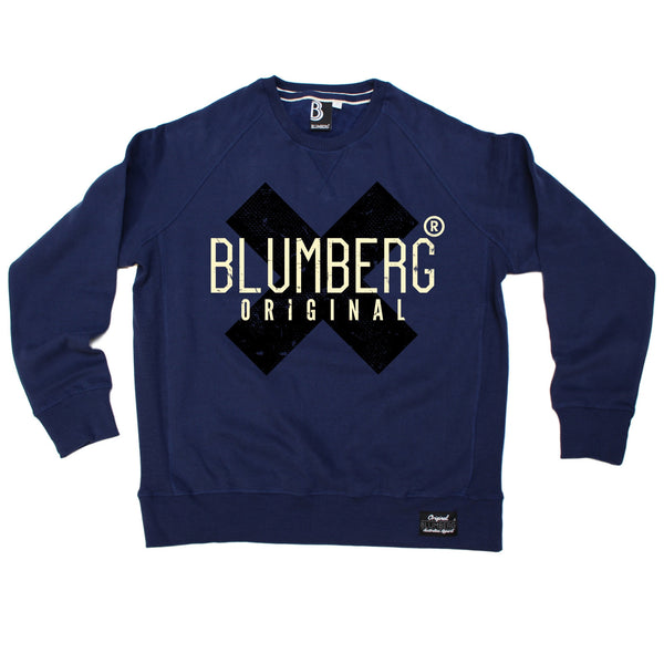 Blumberg Australia Men's Original Black X Design Premium Sweatshirt