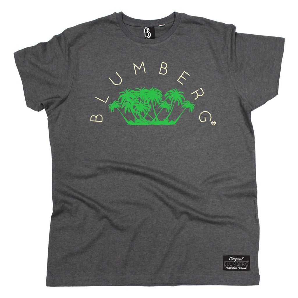 Men's Blumberg Palm Trees Design Premium T-Shirt