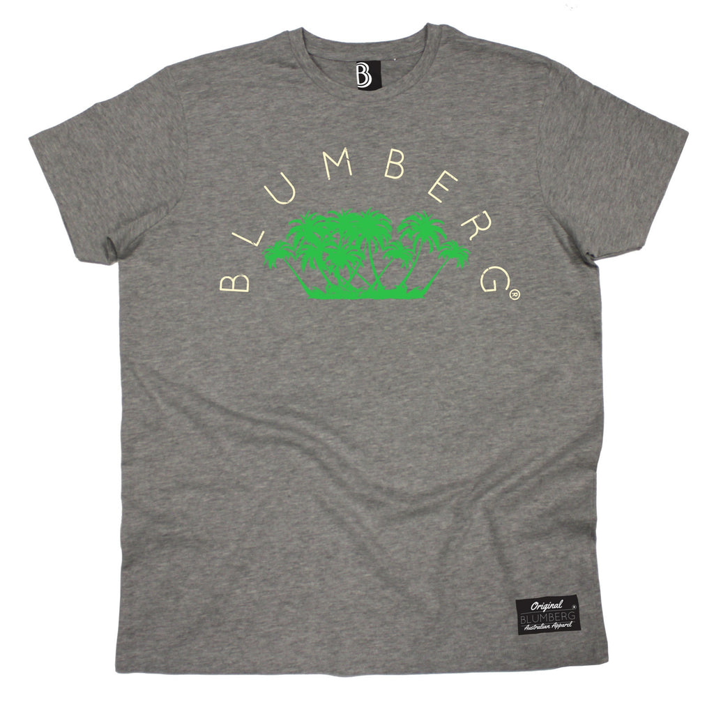 Men's Blumberg Palm Trees Design Premium T-Shirt