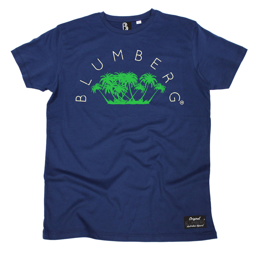 Men's Blumberg Palm Trees Design Premium T-Shirt