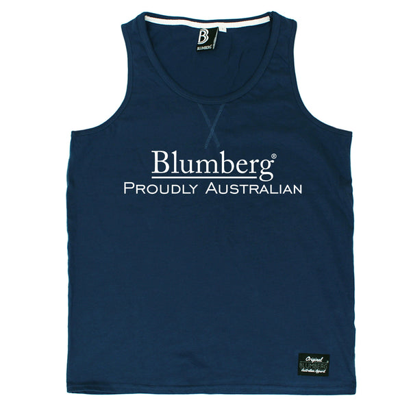 Blumberg Australia Men's Proudly Australian Premium Vest Tank Top