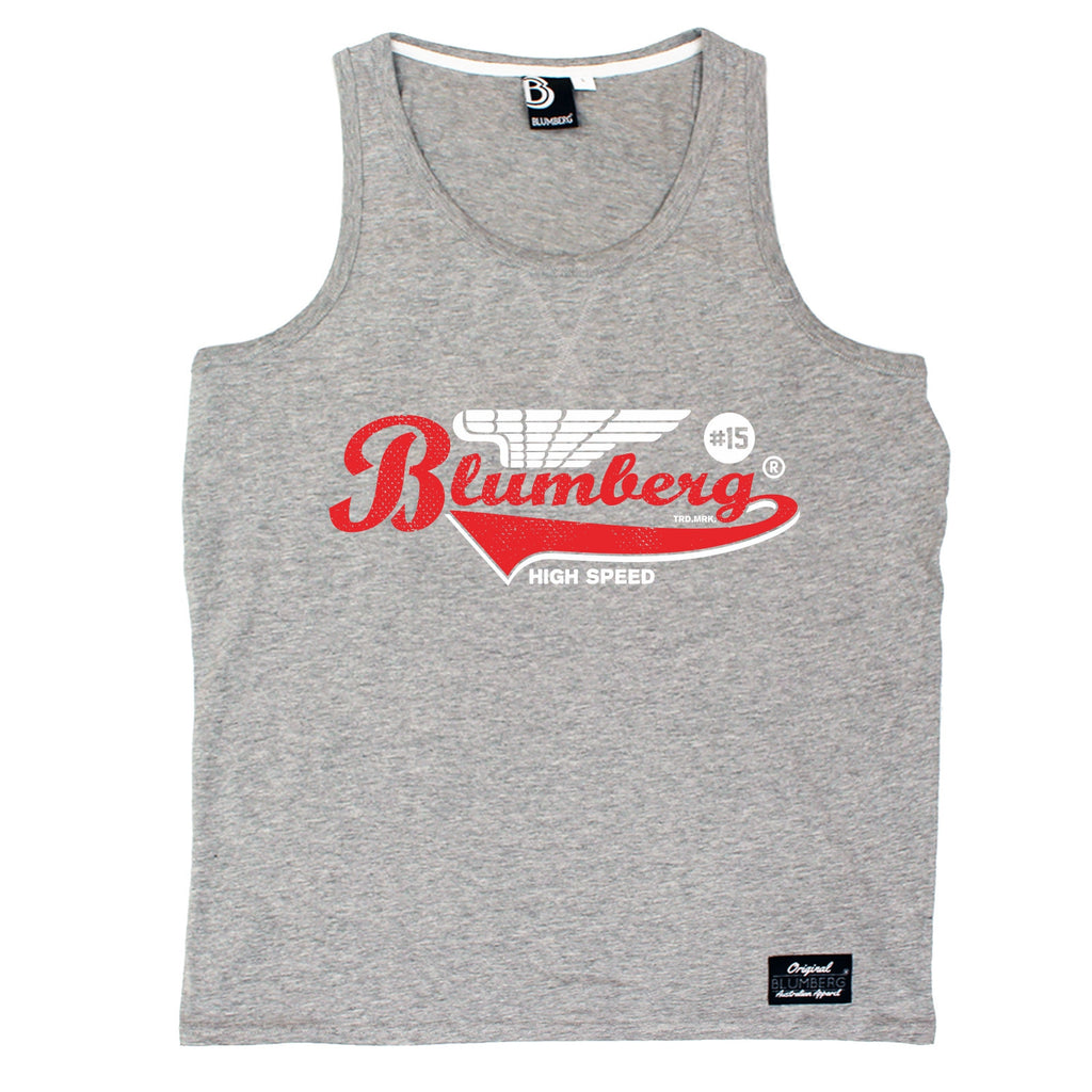 Blumberg Australia Men's Red Wing #15 High Speed Premium Vest Tank Top