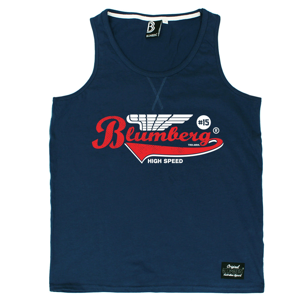Blumberg Australia Men's Red Wing #15 High Speed Premium Vest Tank Top