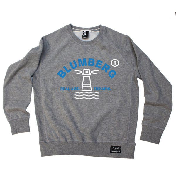 Blumberg Australia Men's Lighthouse Chest Design Premium Sweatshirt