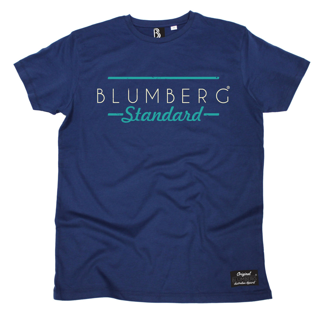 Women's Blumberg Standard Cream/Turquoise Text Design - Premium T-Shirt