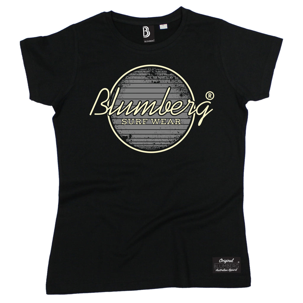 Women's Blumberg Surf Wear Grey Design - Premium T-Shirt