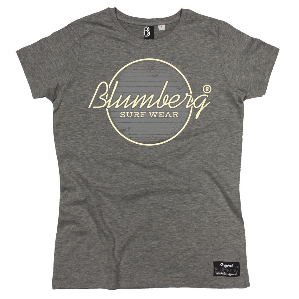Women's Blumberg Surf Wear Grey Design - Premium T-Shirt