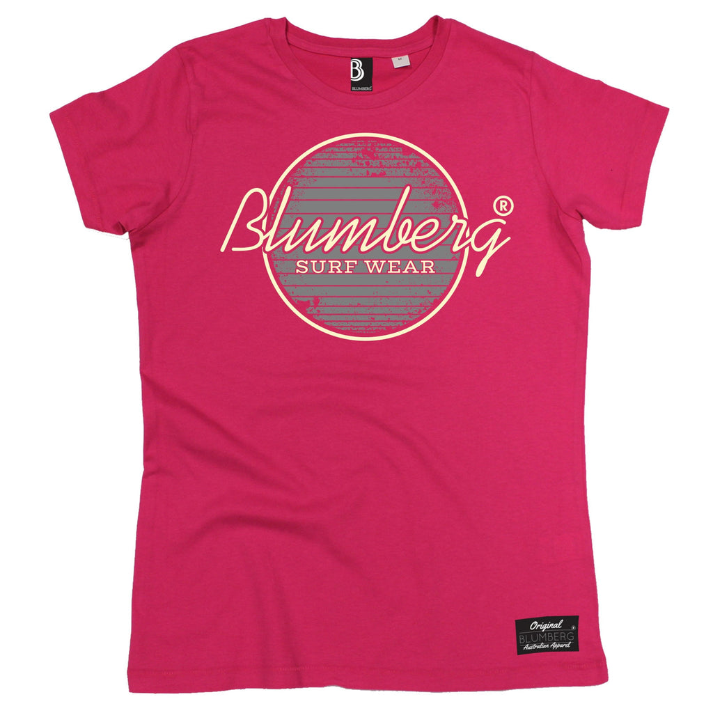 Women's Blumberg Surf Wear Grey Design - Premium T-Shirt