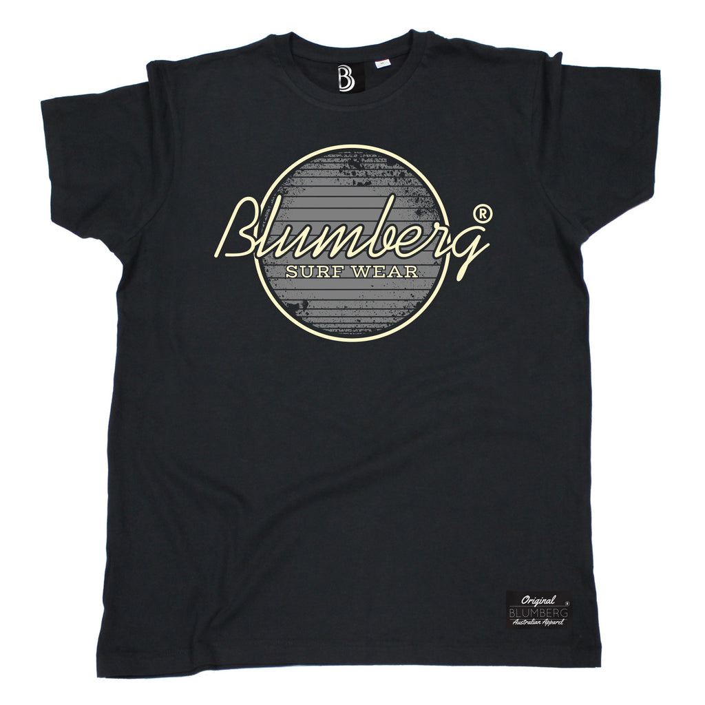 Men's Blumberg Surf Wear Grey Design Premium T-Shirt
