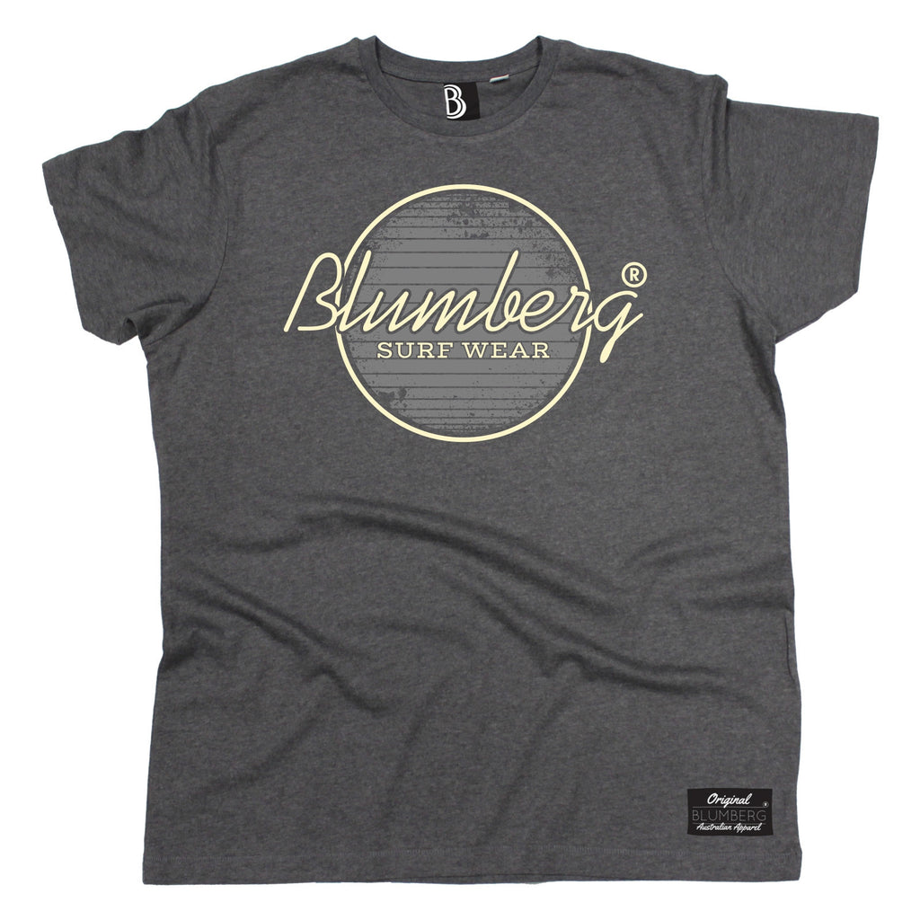 Men's Blumberg Surf Wear Grey Design Premium T-Shirt