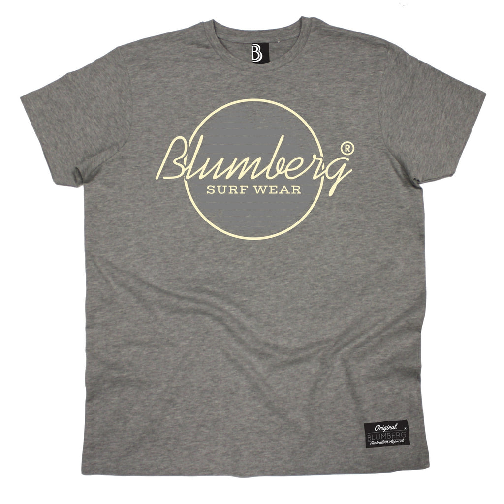 Men's Blumberg Surf Wear Grey Design Premium T-Shirt