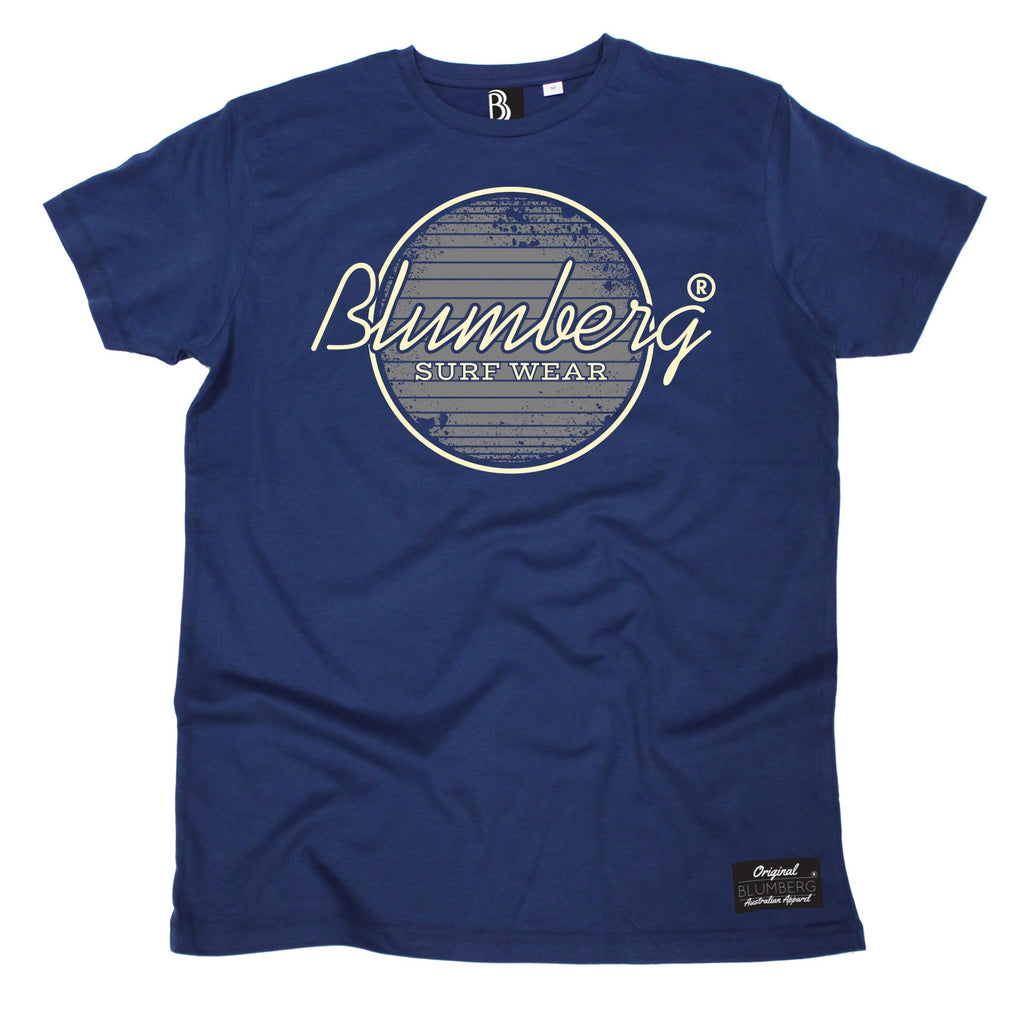 Men's Blumberg Surf Wear Grey Design Premium T-Shirt