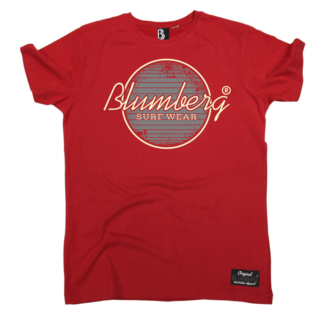 Men's Blumberg Surf Wear Grey Design Premium T-Shirt