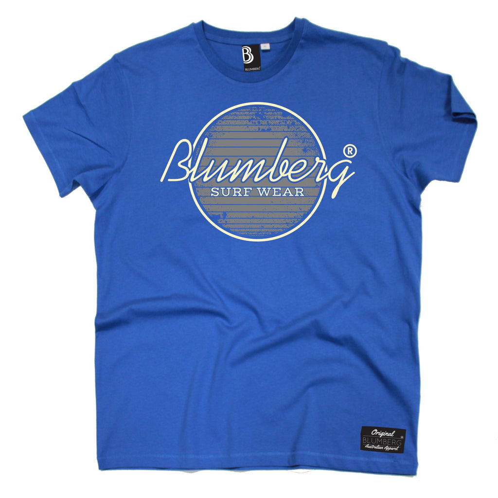 Men's Blumberg Surf Wear Grey Design Premium T-Shirt