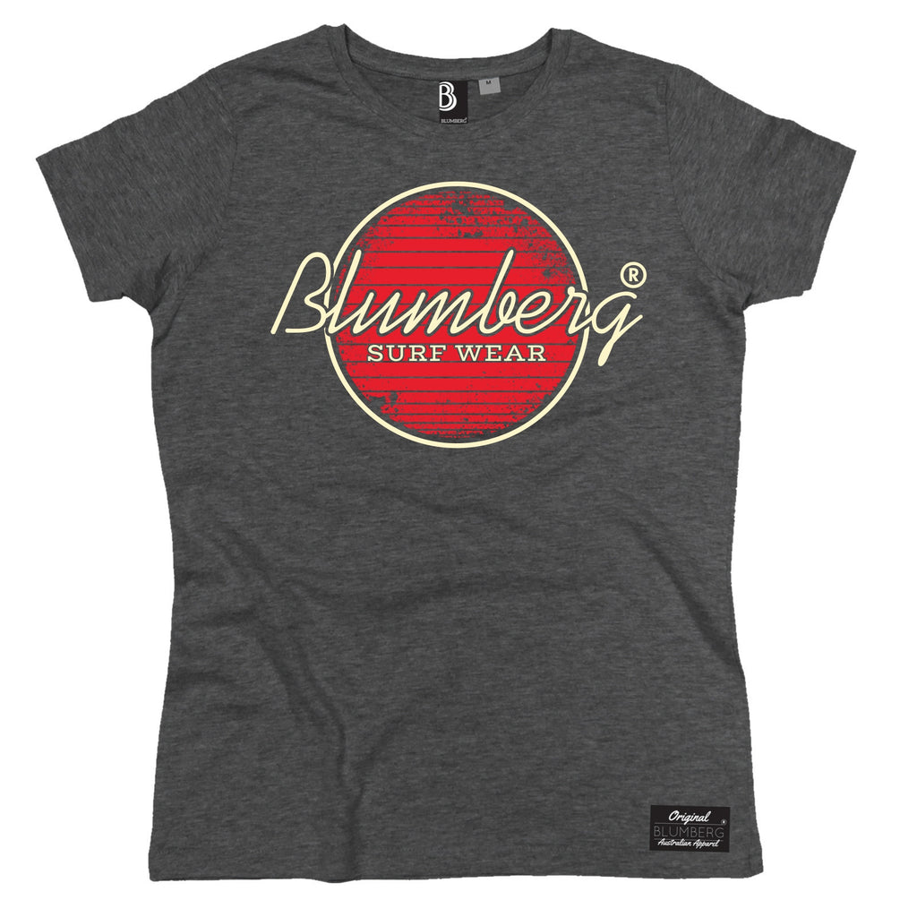 Women's Blumberg Surf Wear Red Design - Premium T-Shirt