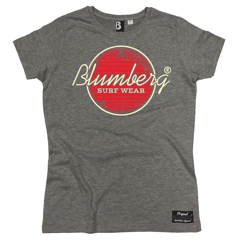 Women's Blumberg Surf Wear Red Design - Premium T-Shirt