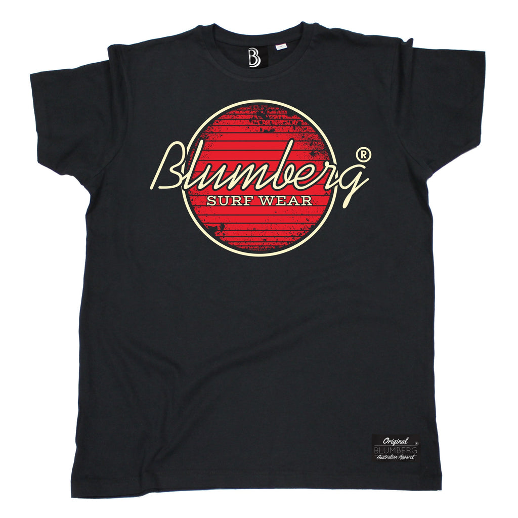 Men's Blumberg Surf Wear Red Design Premium T-Shirt