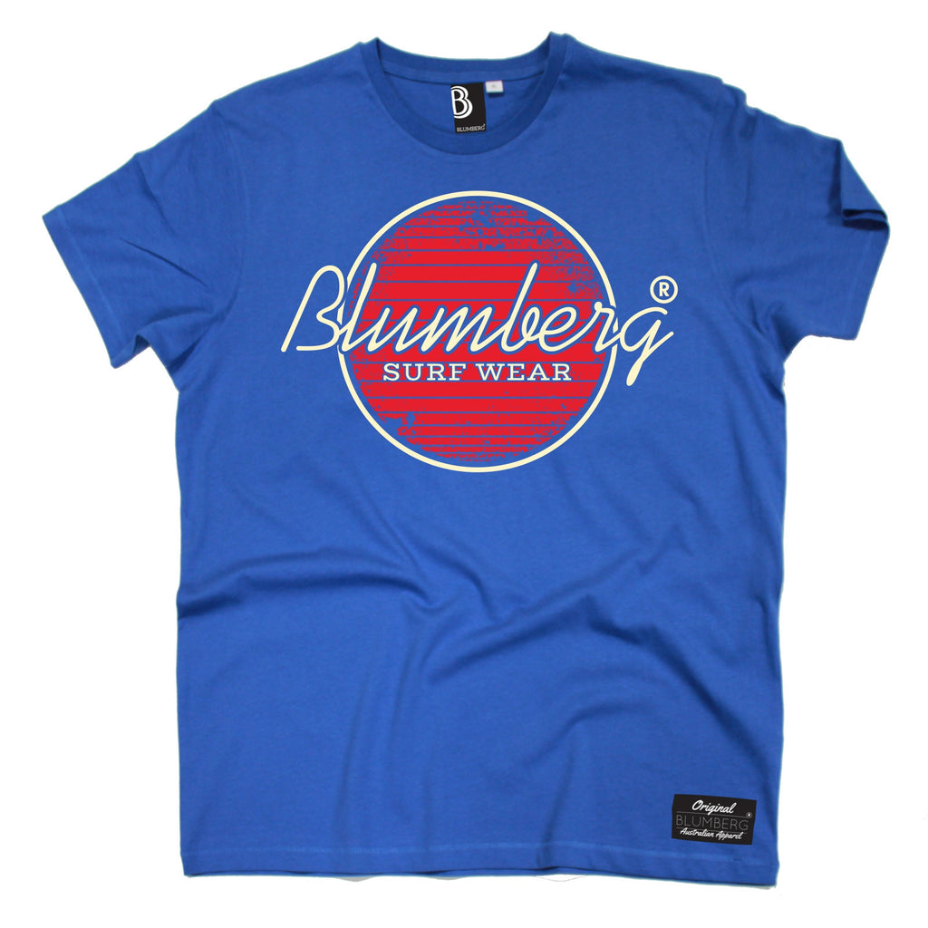 Men's Blumberg Surf Wear Red Design Premium T-Shirt