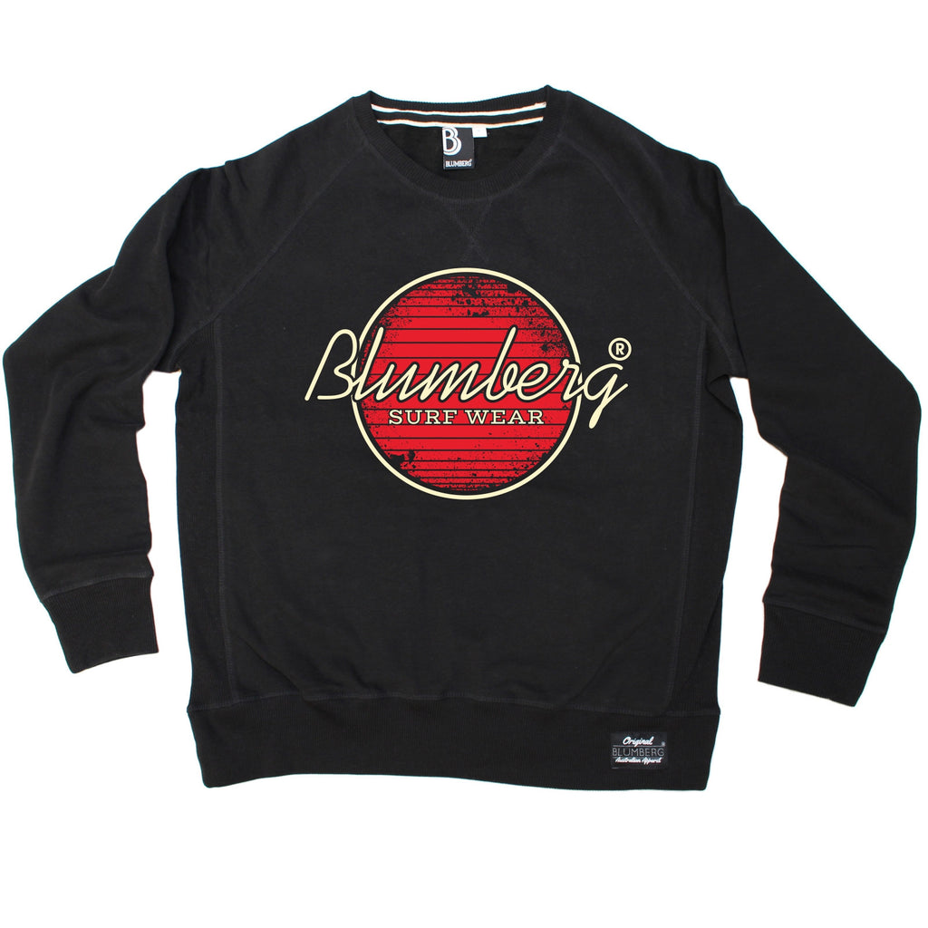 Blumberg Australia Men's Blumberg Surf Wear Red Design Premium Sweatshirt
