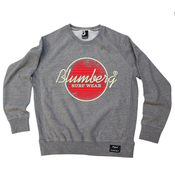 Blumberg Australia Men's Blumberg Surf Wear Red Design Premium Sweatshirt