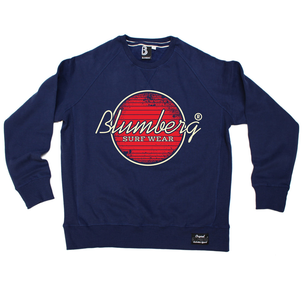 Blumberg Australia Men's Blumberg Surf Wear Red Design Premium Sweatshirt