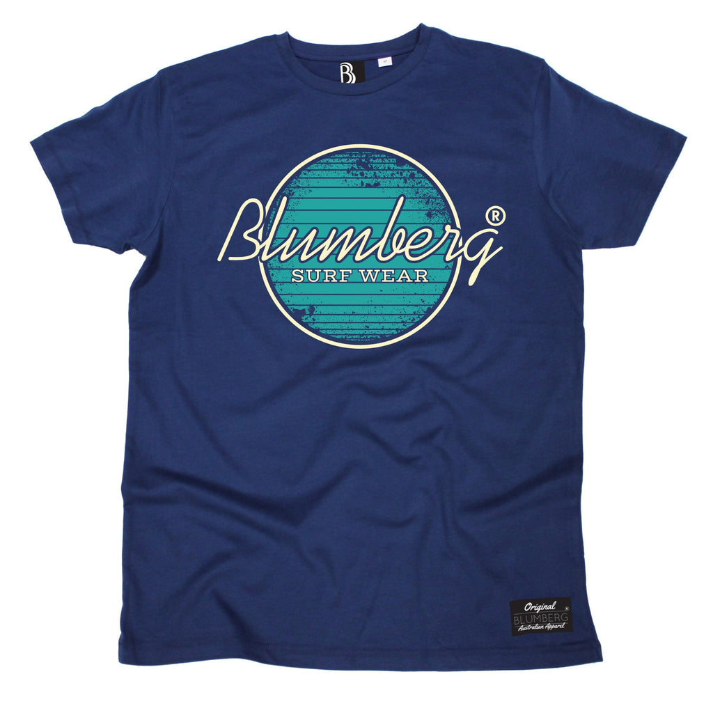 Women's Blumberg Surf Wear Turquoise Design - Premium T-Shirt